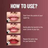 Swiss Beauty Pure Matte Lipsticks 3.8g | Magic Maroon 211 | Creamy Matte - 1