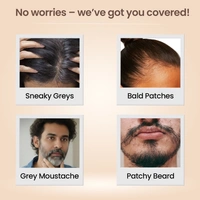 Swiss Beauty Quick Cover Touch-Up Powder Shade Smoky Black | Covers Grey Roots & Bald Spots Instantly | Highly Pigmented | Matte Finish | Long-Lasting | For Men & Women