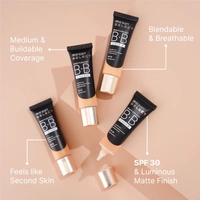 Swiss Beauty Select BB Cream Multifunctiona Bright & Balance 30g With 30 SPF | Shade 03 Butter Nude|Even Skin Tone with Niacinamide & Wheat Germ Oil | Medium Buildable Coverage