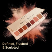 Swiss Beauty Select Eyeshadow Light Em Up Face & Eye Palette 20g | Firefly Shade | Multi-Purpose Eyeshadow, Blush & Contour Palette | Matte, Shimmer & Metallic Finishes