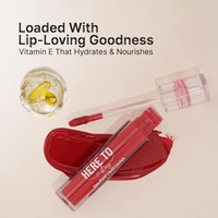 Swiss Beauty Select Here To Stay Liquid Matte Lipstick 3ml with Shade 14 Peach Wood | Kiss-Proof Formula | Non-Transfer & Smudgeproof | 12-18 Hrs Stay