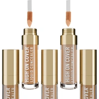 Swiss Beauty Select High On Cover Liquid Concealer Shade Shade 0.5 Very Fair, 5.5ml | Matte Finish, No-Crease Formula | Enriched with Vitamin E for Flawless Skin