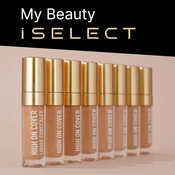 Swiss Beauty Select High On Cover Liquid Concealer Shade Shade 0.5 Very Fair, 5.5ml | Matte Finish, No-Crease Formula | Enriched with Vitamin E for Flawless Skin