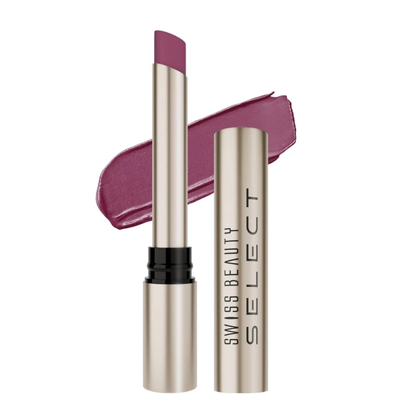 Swiss Beauty Select High On Shine Creamy Lipstick 13 Feisty Blush| Mirror-Shine Glossy Finish | Creamy Hydrating Formula with Vitamin E