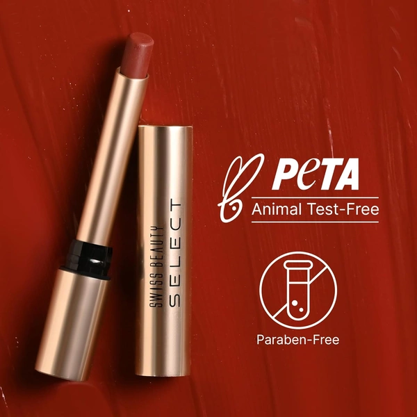 Swiss Beauty Select High On Shine Creamy Lipstick 03 Pink Sorbet| Mirror-Shine Glossy Finish | Creamy Hydrating Formula with Vitamin E