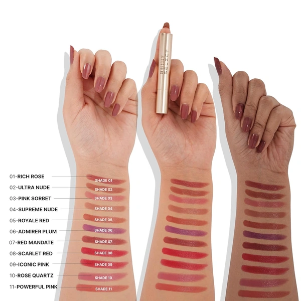 Swiss Beauty Select High On Shine Creamy Lipstick 03 Pink Sorbet| Mirror-Shine Glossy Finish | Creamy Hydrating Formula with Vitamin E