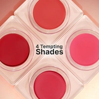 Swiss Beauty Select Lip And Cheek Cushion Creamy Mousse 4.5gm, Shade 04 Velvet Red with Vitamin E | 12 Hours Long Stay | Soft Matte Finish