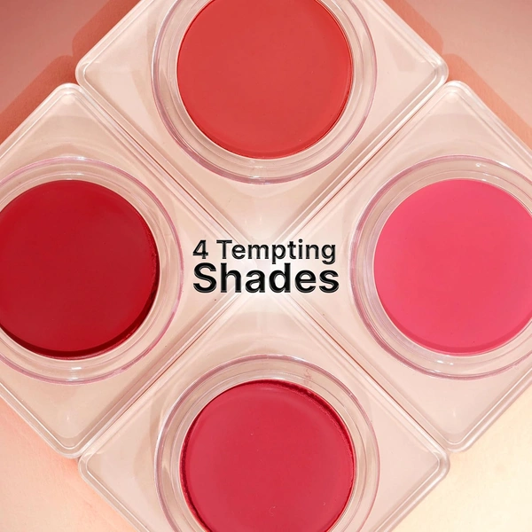 Swiss Beauty Select Lip And Cheek Cushion Creamy Mousse 4.5gm, Shade 04 Velvet Red with Vitamin E | 12 Hours Long Stay | Soft Matte Finish