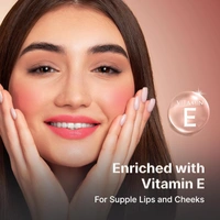 Swiss Beauty Select Lip And Cheek Cushion Creamy Mousse 4.5gm, Shade 04 Velvet Red with Vitamin E | 12 Hours Long Stay | Soft Matte Finish