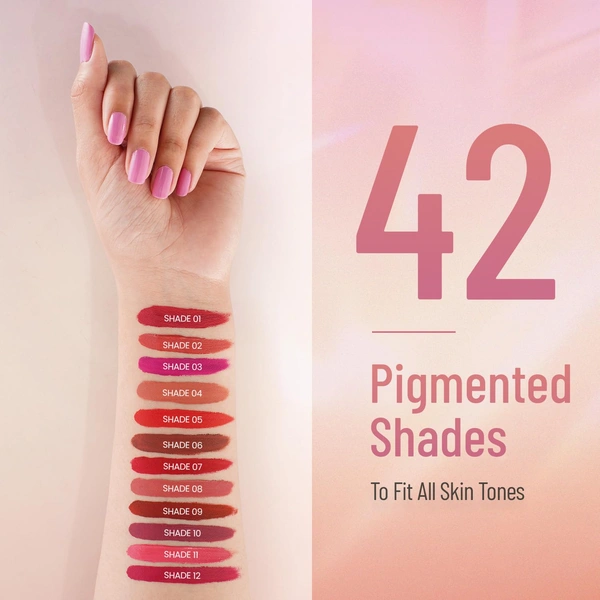 Swiss Beauty Soft Matte Lip Cream 6ml | Natural Tone 03 | Soft Matte Finish