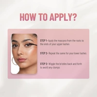 Swiss Beauty Waterproof Volume Mascara | Long-Lasting, Smudge-Proof Definition | Bold Lashes with All-Day Wear | Flake-Free Lashes | Smudge Proof | 8.5ml