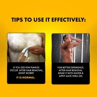 Urbangabru Hair Removal Spray 200ml | Painless Body Hair Removal for Men | Removes Hair in 3-5 Minutes | Suitable for Chest, Back, Legs & Underarms