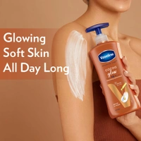 Vaseline Cocoa Glow Serum In Lotion 400ml with 100% Pure Cocoa & Shea Butter | Deep Moisturizing Serum Lotion for Glowing, Soft & Smooth Skin