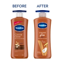 Vaseline Cocoa Glow Serum In Lotion 400ml with 100% Pure Cocoa & Shea Butter | Deep Moisturizing Serum Lotion for Glowing, Soft & Smooth Skin