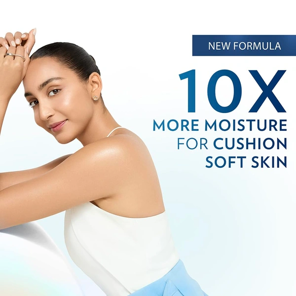 Vaseline Deep Moisture Body Lotion 400ml for Dry Skin | Cushion Soft Smooth Skin | With Ceramides & Hyaluron Moisture Fillers | 48H Hydration Care