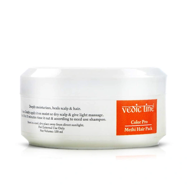 Vedic Line Color Pro Methi Pack ,150ml | Nourishing Hair Treatment for Colored Hair | Control Hair Fall | Repair Damaged Hair | Conditions and protects hair