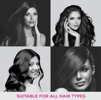 Vega VEGA Hot Curl Brush H2-PRM | Professional Curling Brush with Heat-Resistant Bristles | Adds Volume, Enhances Shine & Creates Stunning Curls with Ease