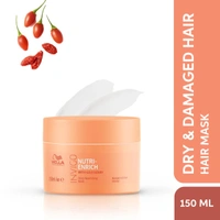 Wella Professionals Invigo Nutri-Enrich Hair Mask (150ml) | Nourishing & Hydrating Treatment for Dry * Damaged Hair | Enriched with Goji Berry Nutrients.