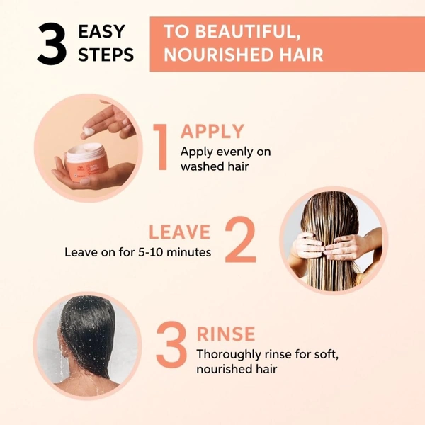 Wella Professionals Invigo Nutri-Enrich Hair Mask (150ml) | Nourishing & Hydrating Treatment for Dry * Damaged Hair | Enriched with Goji Berry Nutrients.