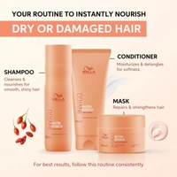 Wella Professionals Invigo Nutri-Enrich Hair Mask (150ml) | Nourishing & Hydrating Treatment for Dry * Damaged Hair | Enriched with Goji Berry Nutrients.
