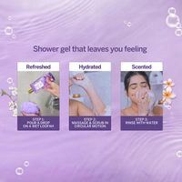 Yardley London Moarning Dew Shower Gel 500ml, Enriched with Lily of Flower & Frangipani | Paraben-Free & Refreshing Fragrance |Soft & Nourished Skin