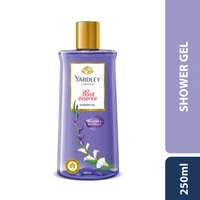 Yardley London Shower Gel 250ml | Floral Essence with Gardenia & Waterlily | Enriched with Natural Floral Oils | Paraben & Silicone Free