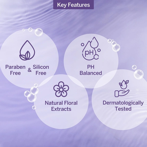 Yardley London Shower Gel 250ml | Floral Essence with Gardenia & Waterlily | Enriched with Natural Floral Oils | Paraben & Silicone Free