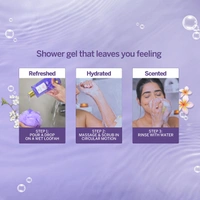 Yardley London Shower Gel 250ml | Floral Essence with Gardenia & Waterlily | Enriched with Natural Floral Oils | Paraben & Silicone Free