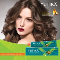 Yuthika Yutika Professional Creme Hair Color Tube 100gm Shade 10 Lightest Blonde Permanent Hair Dye for Grey Coverage Long Lasting Color Rich Shine Smooth Salon Finish