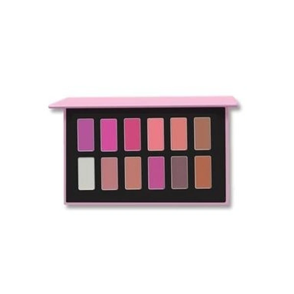 POPxo 12 Eyeshadow Kit - Vibe Check | Long Lasting, Pigmented, Eyeshadow Palette of Matte & Shimmer Shades with Vitamin E