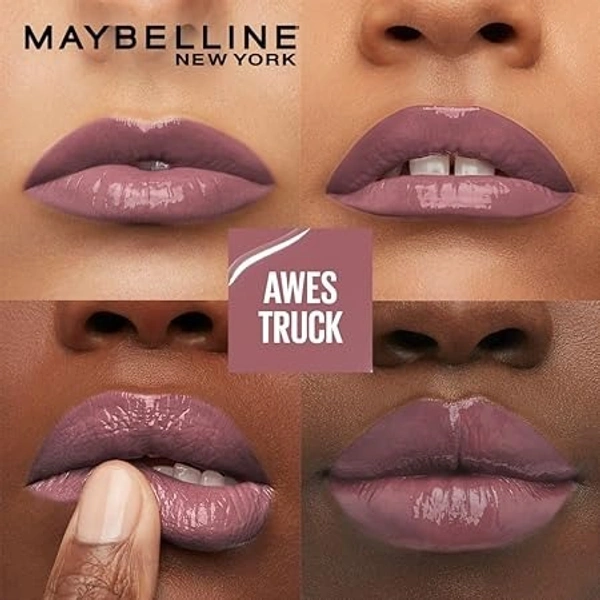 Maybelline Superstay Vinyl Ink Liquid Lipstick, Awestruck | High Shine That Lasts for 16 HRs
