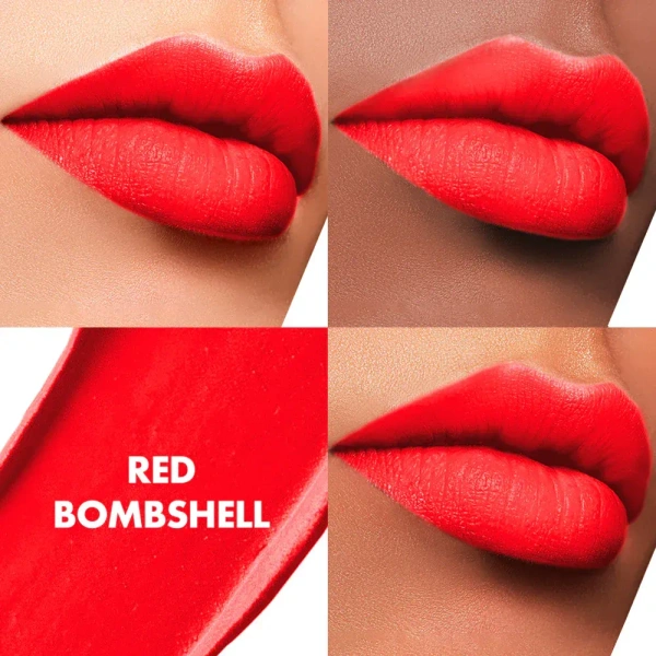 Lakmē Cushion Matte Color: Red Bombshell