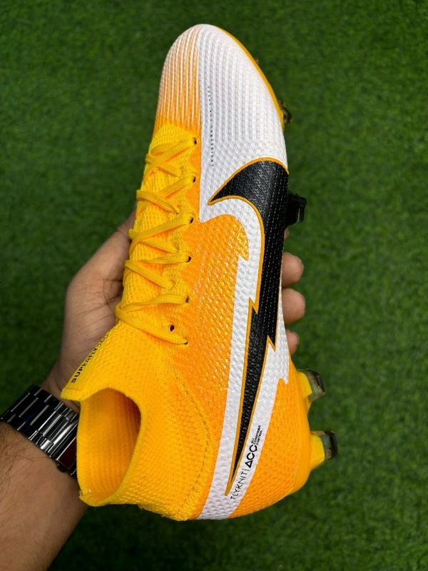 Mercurial Vapor 13 FG Yellow High-top With Lace - 6