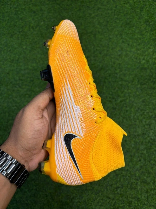 Mercurial Vapor 13 FG Yellow High-top With Lace - 6
