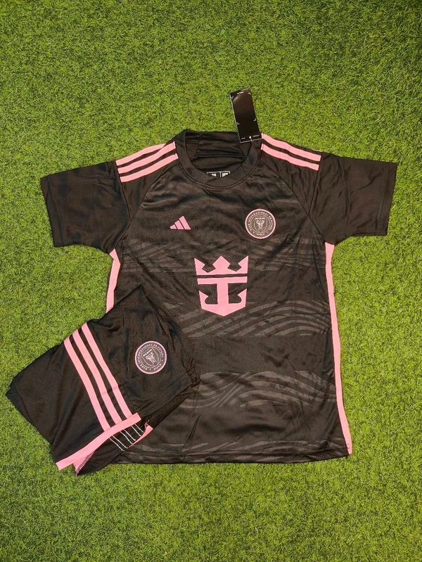 Kids Miami Away Black Colour Jersey Set - 24-26