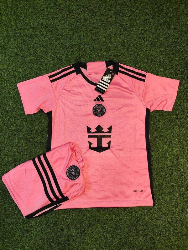 Kids Miami Home Pink Colour Jersey Set - 16-18
