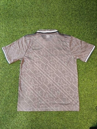 Madrid 3rd Kit Grey Colour Jersey Set - XXL
