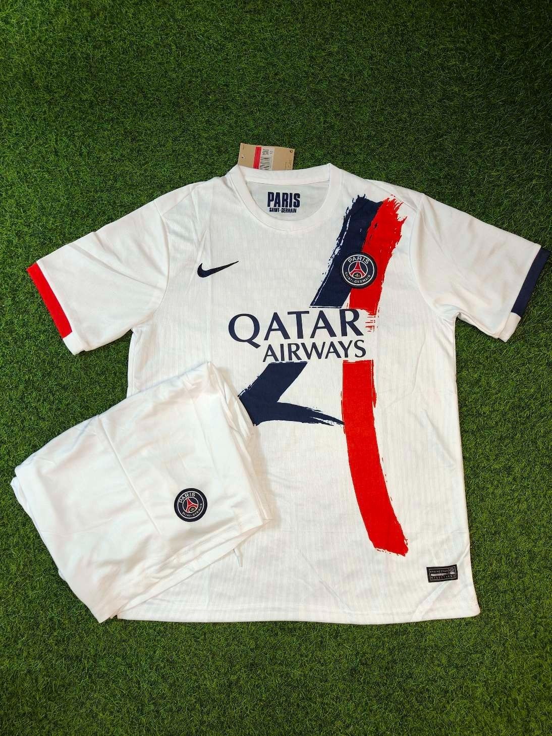 psg all white jersey