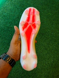 CrazyFast Light Green And Orange Mix Colour - 6.5