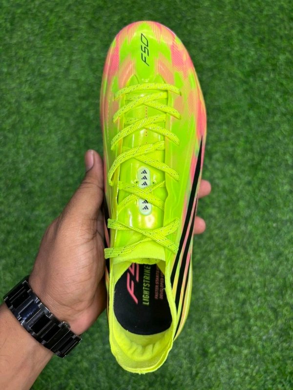 F50 Hyperfast Elite Yellow Colour FG With Lace - 6.5