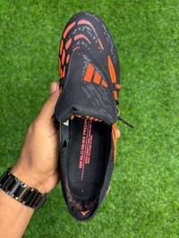 Predator Foldover Elite Black Orange Next-gen FG - 10.5