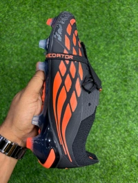 Predator Foldover Elite Black Orange Next-gen FG - 10.5