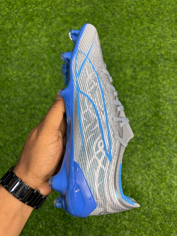 Ultra 5 Ultimate Silver Blue Colour Low-top FG With Lace - 6