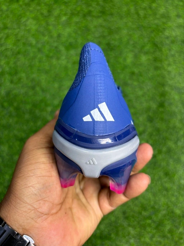 Predator Foldover Elite Next-gen Blue Pink FG With Lace - 6.5