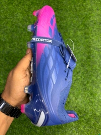 Predator Foldover Elite Next-gen Blue Pink FG With Lace - 7.5