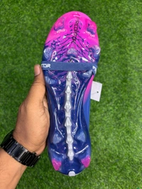 Predator Foldover Elite Next-gen Blue Pink FG With Lace - 7.5