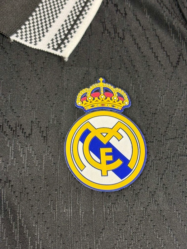 Madrid 26/27 Special Black Colour Polo Jersey Player Edition - XXL