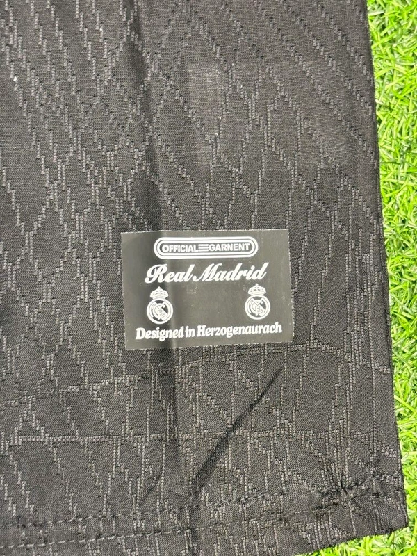 Madrid 26/27 Special Black Colour Polo Jersey Player Edition - XXL