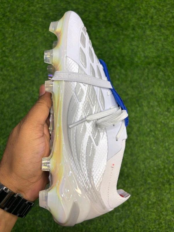 Predator Foldover Elite Next-gen White Blue FG Jude Bellingham Edition - 9.5