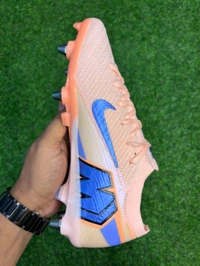 Mercurial Vapor 16 Elite Cream Colour Low-top SG (Metal Studs) - 7